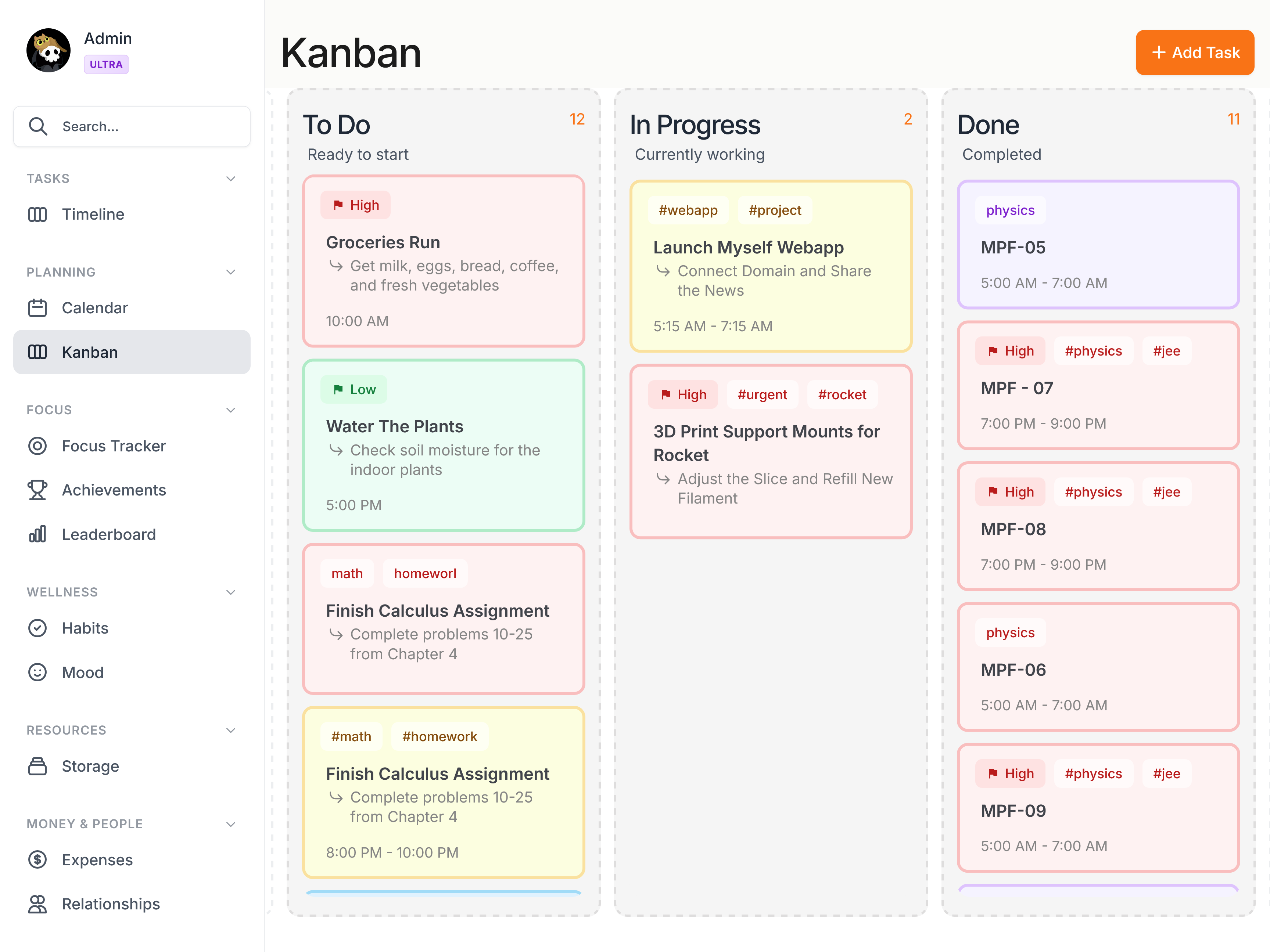 Kanban Board